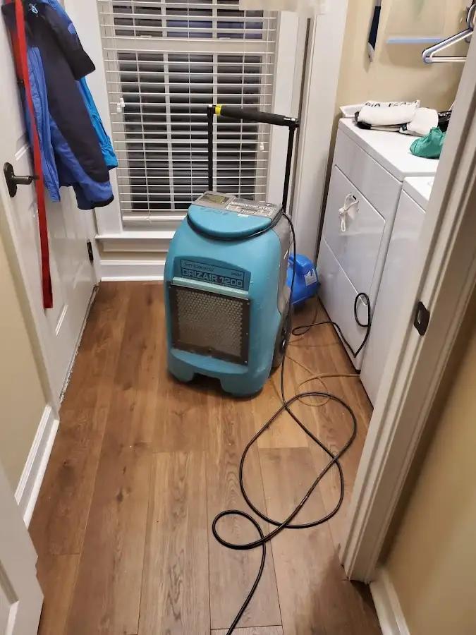 Commercial dehumidifier deployed for Crawl Space Restoration in New Boston